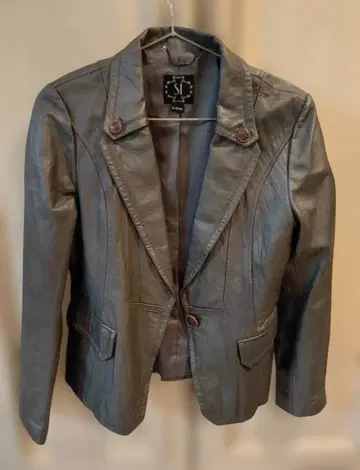 다크 그레이 싱글 버튼 블레이저