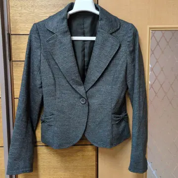 칼 파크 레인 그레이 프렌치 키스 테일러드 자켓