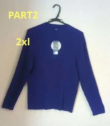 PART2 2XL 긴팔 봄 니트 빅 사이즈 루즈한 사이즈 준코 시마다