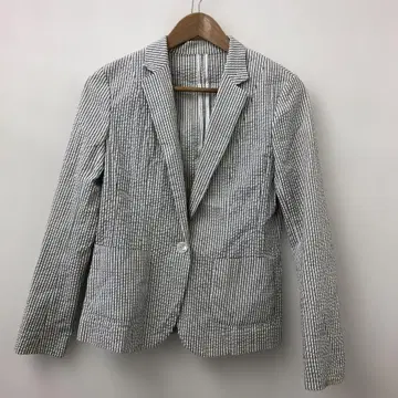 Gabardine K.T 스트라이프 테일러드 자켓 사이즈 기호 9