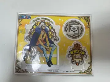 원피스 해피 벌스데이 아크릴 스탠드 트라팔가 로 3개 세트