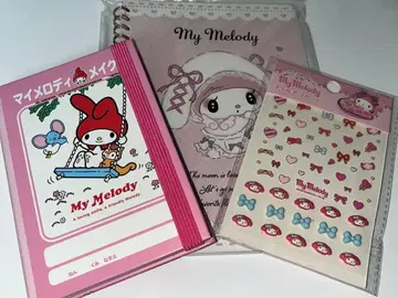 마이멜로디 노트 아이섀도 네일 데코 씰 세트 산리오