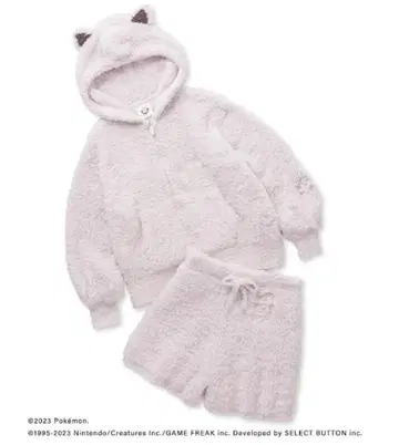 [새상품급] 포켓몬 슬립 x 젤라토 푸딩 후드티&팬츠 세트