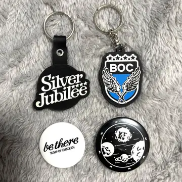 BUMP OF CHICKEN 키링, 캔뱃지 세트