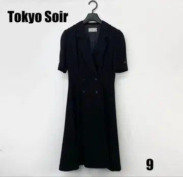 도쿄 소아르 반팔 롱 기장 원피스 9 사이즈 여성