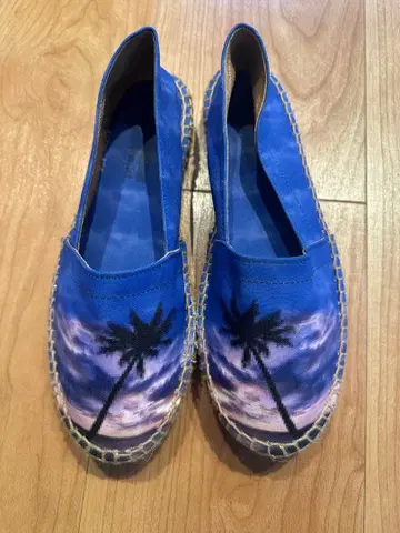 전사 프린트 에스파드리유 24.5cm