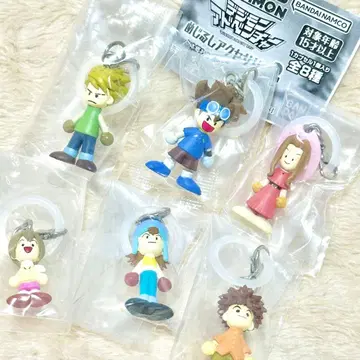 디지몬 어드벤처 메지루시 액세서리 6개 세트