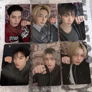 P1harmony 시즌 그리팅 트레이딩 카드 세트 대면