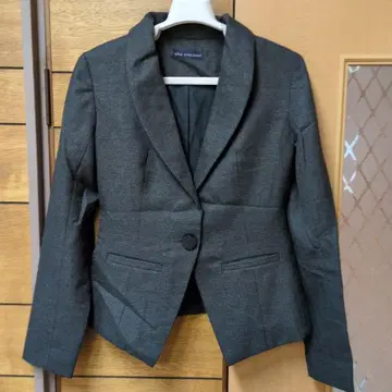 핑퐁 펄 그레이 테일러드 자켓