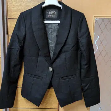 핑퐁 펄 블랙 테일러드 자켓
