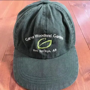 USA 기업 로고 90s 빈티지 캡 그린