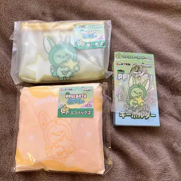 에니마이 복권 팬춘 에코백 파우치 아크링 키링