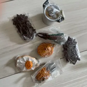 울트라맨 음식 캡슐 토이 세트 6개