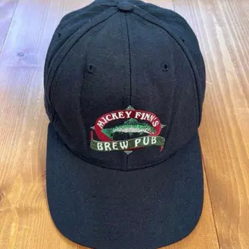 데드스탁 USA 기업 로고 빈티지 캡 90s 네이비