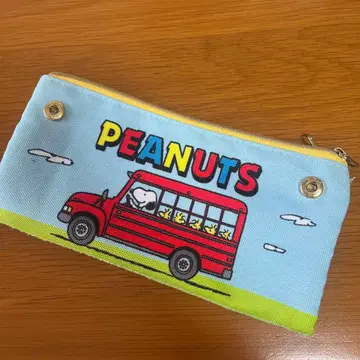 레어 스누피 SNOOPY 파우치 소품함 펜 케이스 빈티지