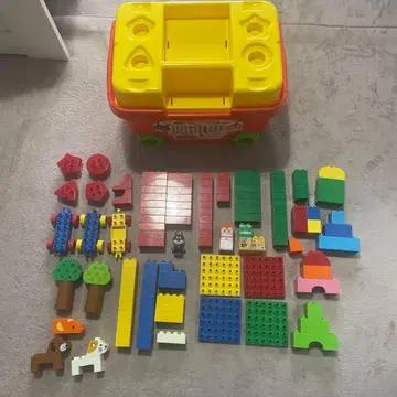 호빵맨 첫 블록 왜건 레고 듀브레