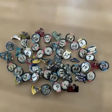 핀 배지 세트 약 50개 야구 니혼햄 관련