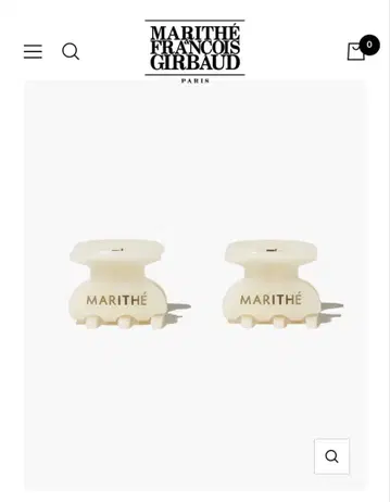 마리떼 프랑소와 저버 MINI HAIR CLIP 2PACK