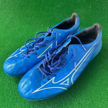 파랑 미즈노 알파 JAPAN 26cm 축구화 스파이크