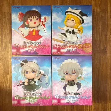 동방Project 레이무 마리사 요우무 사쿠야 유유코풍 SD 피규어