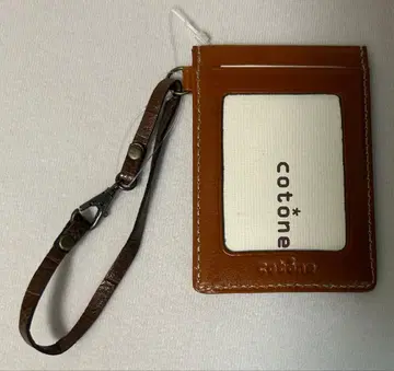[ 미사용 새상품 ] cotone 코토네 스트랩 포함 교통카드 지갑