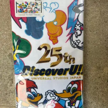 USJ 유니버셜 25주년 페이스 타월