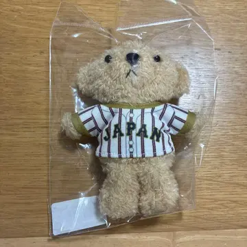 2026 사무라이JAPAN WBC 콘도 켄스케 베어 곰 봉제 인형 키링