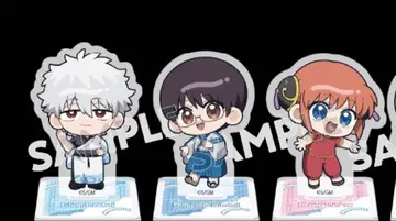 은혼 봄의 느긋한 여행 미니 아크릴 스탠드 긴토키 신파치 카구라