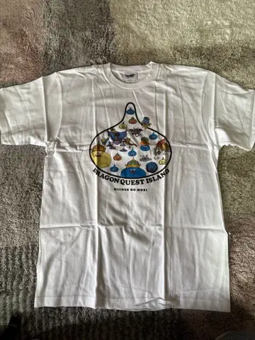 드래곤 퀘스트 아일랜드 T셔츠 XL 화이트