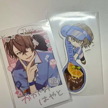 니지사쿠 09 카가미 하야토 폴라로이드풍 카드