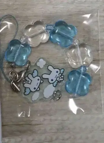 산엑스 유니버스 비즈 스트랩 컬렉션 트윈 토끼 엔젤