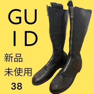 새상품 구이디 GUIDI 부츠 프론트 지퍼