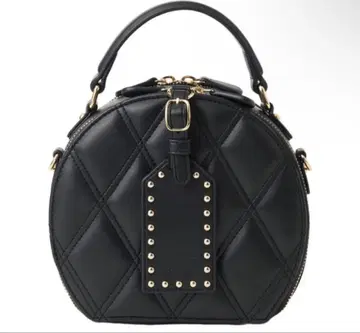 [ DIANA ] 라운드형 퀼팅 BAG