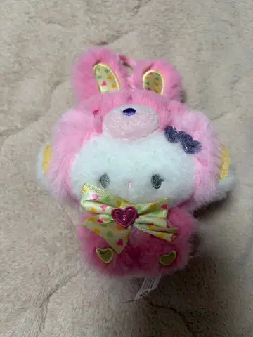 새상품 스프링 토끼 마스코트 홀더 코기뮨 산리오