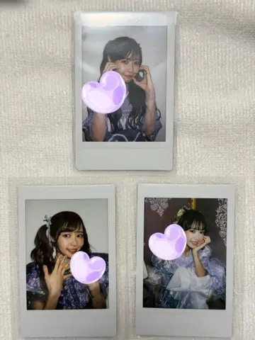 FRUITS ZIPPER 나카가와 루카 폴라로이드 세트