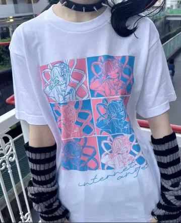 NEEDY GIRL OVERDOSE 니디가 초텐짱 육면상 T셔츠