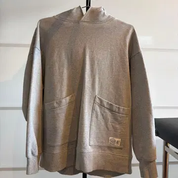 SPALDING x relume 별주 후드 맨투맨 그레이 L 상당