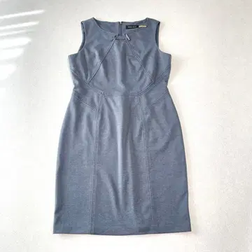 이반카 트럼프 빅 사이즈 3L 상당 스트레치 무릎 기장 원피스 드레스