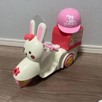 멜짱 바이크 토끼 디자인 모자 포함