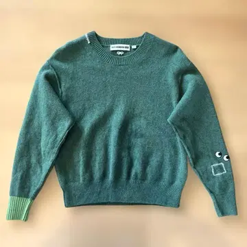 유니클로*안야 힌드마치 그린 니트