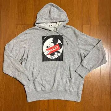 빅 사이즈! 미키 프린트! Disney 디즈니 후드 맨투맨