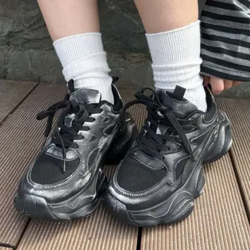 sedacle 세다클 플랫폼 스니커즈 블랙 s 사이즈