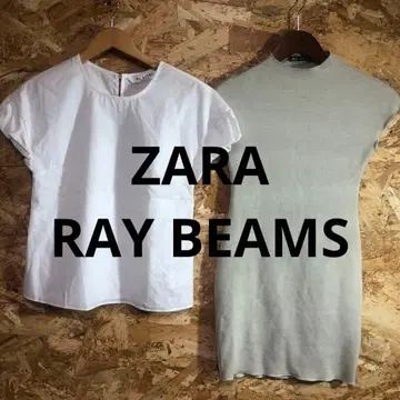 [ 2300번 ] ZARA 원피스 RAY BEAMS 티셔츠 2세트