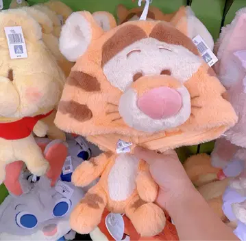 상하이 디즈니 티거 팬캡 몸통 포함 택 포함 새상품