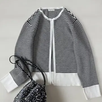 새상품 게스트 조콘다 빅 사이즈 종이상자 가디건 라핀 46