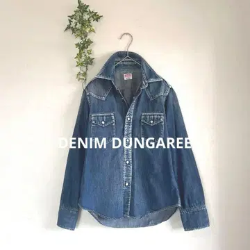 DENIM DUNGAREE 데님앤던거리 웨스턴 셔츠 사이즈 1