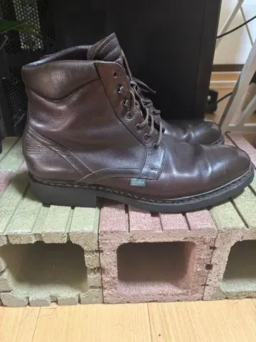 파라부트 Paraboot 9하프 다크 브라운 레이스업 부츠