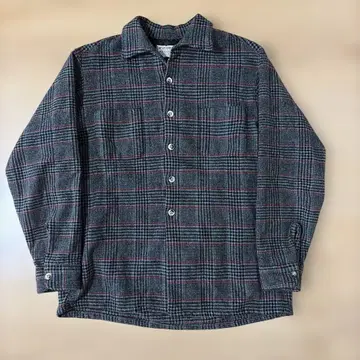 구제 의류 50s 60s McGREGOR USA제 체크 울 셔츠
