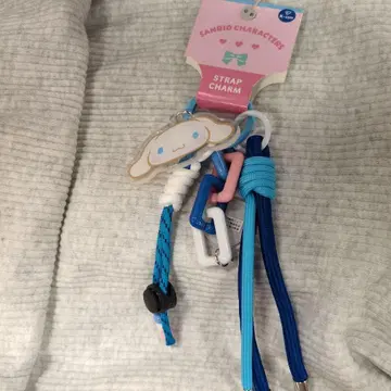 [익명] 시마무라 시나모롤 스트랩 참 미사용 새상품