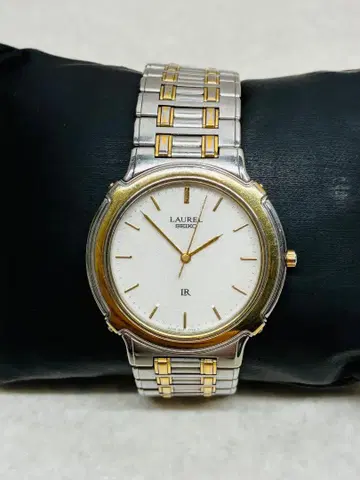 T7) 세이코 로렐 LAUREL 연차 쿼츠 8N41-6240 콤비